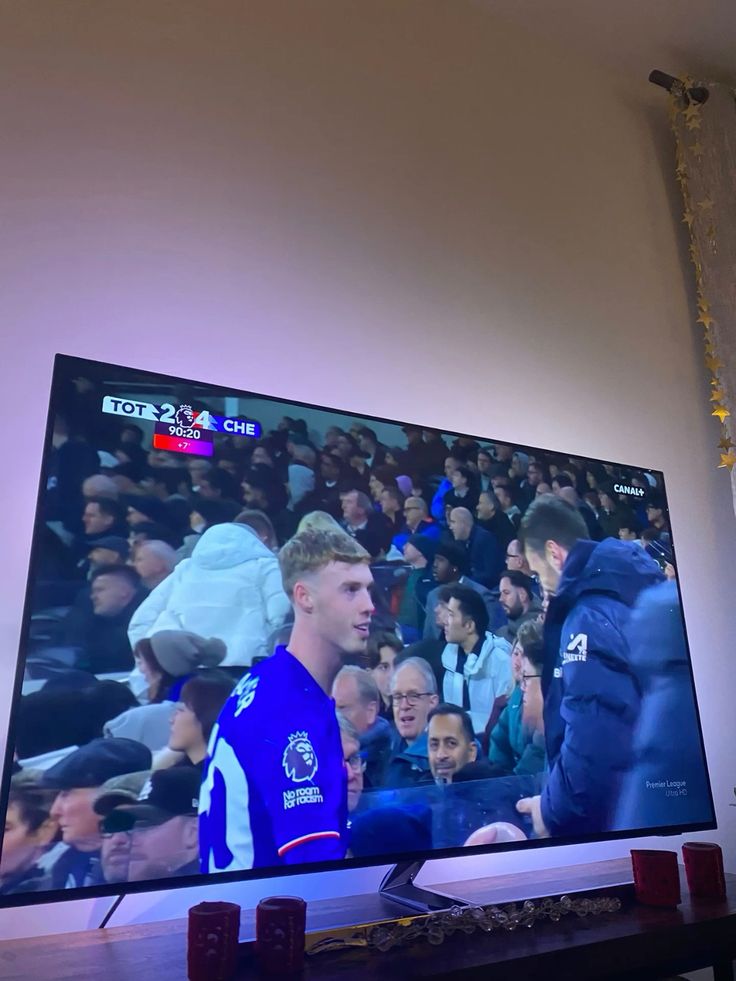 Fernseher mit Beispiel einer IPTV Nutzung 1